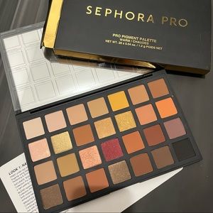 Brand new Sephora pro warm eyeshadow palette. NEW IN BOX
